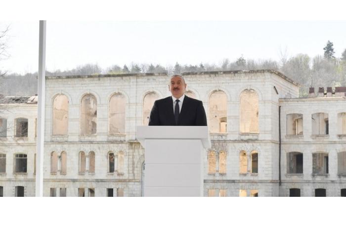 Şuşada Dünya Azərbaycanlılarının V Qurultayı keçirilir, Prezident nitq söyləyib
